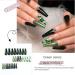 FEIlei 24pcs Fashion Long Almond False Nail French Four-Leaf Clovers Simple Fake Nail B - Buy Online on GoSupps.com