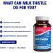 Silymarin Milk Thistle Extract Capsules - Clinical Milk Thistle Liver Supplements for Women & Men with Standardized 80% Silymarin for Liver Cleanse Detox Support - Vegan Made in The USA - 50 Servings - Buy Online on GoSupps.com