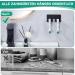 Shop Yybo Electric Toothbrush Holder - Wall-Mounted No Drilling Stainless Steel Black - Efficient Toothbrush Storage for Home & Travel - Buy Online on GoSupps.com