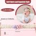 WUISOLQP Baby Girl Headband Set - 3PCs Soft Stretchy Hairbands for Babies, Elastic Lace Floral Hair Accessories for Child Toddler - Perfect for Party, Birthday, Christmas Photography - Buy Online on GoSupps.com