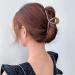Large Butterfly Hair Claw Clips for Women - Strong Hold Jelly Jaw Clips for Thick Curly Hair - Summer Style Jelly Brown - Buy Online on GoSupps.com