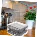 Healvian Layer Convenient Multi-function Fridge Supplies Case Refrigerator Home Tray Style Accessory Egg Grey 21.5x22.5x14cm - Buy Online on GoSupps.com
