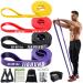 Resistance Bands Pull Up Assistance Bands Pull Up Bands Exercise Bands for Men Women Workout Bands for Working Out Muscle Strength Training Body Stretching yellow red black purple
