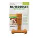 Bamboodles T-Bone Chew Toy for Dogs - Small 4" Peanut Butter Flavour for All Breed Sizes