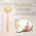 4-Piece Loofah Back Scrubber Set with Wooden Handle | Long Handled Bath Sponge for Exfoliation | Shower Body Brush for Men and Women | White, Grey, Blue, Green - Buy Online on GoSupps.com