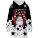 Hanxiulin Women's Christmas Hoodie Dress - Oversized Long-Sleeved Sweatshirt with Print for Autumn Winter - XL - Buy Online on GoSupps.com