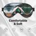 Lake Camping Print Unisex Sleeping Eye Mask - Soft Comfortable Light-Blocking Travel Accessory for Better Sleep - Buy Online on GoSupps.com