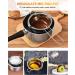 Buy 50 PC Silicone Bubble Candle Molds - DIY 3D Candle Making Kit with Stainless Steel Double Boiler & Wick Holders - Perfect for Crafting Unique Candles - Buy Online on GoSupps.com
