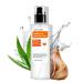 Snail Mucin Serum for Face with Aloe Vera 96 3% Snail Secretion Filtrate Repairing Essence Korean Skin Care Hydrating Facial Serum Personal & Skin Care 3.38 fl.oz