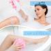 Set of 20 Exfoliating Bath Shower Loofah Sponges - Mesh Body Scrubber Puff Balls for Women Men & Kids - Travel Size 4 Inch - Pink Beige Blue Dark Green Orange - Buy Online on GoSupps.com