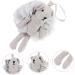 Mikinona 1pc Cartoon Bath Ball Bath Sponges for Shower Exfoliating Loofah Sponge Skin Cleansing Animal Toy Exfoliating Body Scrunchie Cotton Fabric Take a Bath Child Washing Ball - Buy Online on GoSupps.com