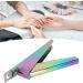False Nail Trimmer Comfortable Grip U Shape Heavy Duty Stainless Steel False Nail Clippers for Home and Salon Use (Cosikiu40aph2gr5-13) - Buy Online on GoSupps.com