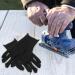 Milists 12 Pairs Black Cotton Gloves for Cosmetic Moisturizing & Jewelry Inspections - Size L Thicken - Buy Online on GoSupps.com