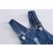 KIDSCOOL SPACE Baby Jean Overalls Toddler Ripped Denim 6-12 Months Blue - Buy Online on GoSupps.com