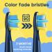 SEAGO Replacement Toothbrush Heads - SG-2303 Refills 4 Pack with Extra Soft & Color Fade Brush Heads Navy - International Shipping Available - Buy Online on GoSupps.com