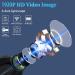 1920P HD Ear Wax Removal Tool with Camera | Soft Silicone Ear Scoop for Cleaning | 6 LED Lights | Compatible with iPhone, iPad, Android - Black - Buy Online on GoSupps.com