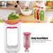 Highly Durable Baby Food Masher - Easy to Clean Blender for Home, School, and Camping (Red) - Buy Online on GoSupps.com