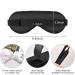 Adjustable Light Blocking Eye Mask for Deep Sleep | Haskirky | Men and Women | Ideal for Travel, Yoga, Meditation - Buy Online on GoSupps.com