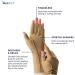 Isotoner Arthritis Compression Gloves - Camel  X-Large  Open Finger Design - 1 Pair - Buy Online on GoSupps.com