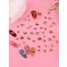 Kalolary 48Pcs Cherry Nail Rhinestones - 3D Cherry Charm Nail Gems for Women Nail Art - Buy Online on GoSupps.com