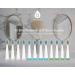 Pursonic Whitening Sonic Toothbrush, USB Rechargeable - 12 Brush Heads, 38,000 Brush Strokes/Min, 3 Modes, 2 Min Timer - White - Buy Online on GoSupps.com