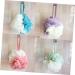 FRCOLOR Exfoliating Bath Shower Balls | Mesh Loofah Sponge & Body Scrub Pouf - Perfect for Adults - Buy Online on GoSupps.com
