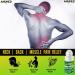 ANUMED Hemp Roll-On 4000mg Pain Relief with Arnica & Turmeric - 2 Pack (1oz) | Fast-Acting Maximum Strength Anti-Inflammatory Solution - Buy Online on GoSupps.com