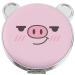 1pc Folding Vanity Mirror Makeup Mirror Small Pig Compact Mirror Cosmetic Pocket Mirror Compact Mirror for Women Compact Hand Mirror Pocket Mirror for Women Cartoon Miss Animal Abs