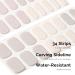 NAILOG Semi Cured Gel Nail Strips 34 pcs Salon-Quality Gel Nail Stickers Long Lasting Nail Wraps for Women with Soft Gel Finish Animal Print Isabelle - Buy Online on GoSupps.com