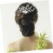 ABOOFAN Hair Jewelry Hair Accessories Hair Styling Accessories Wedding Hair Clip Fairy Jewelry for Women Hanfu Hair Comb Pearl Bride - Buy Online on GoSupps.com