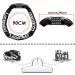 Looxmeer 90cm Bicycle Lock - High Safety Chain Lock with 5-Digit Code Hardened Steel Black - Secure Your Bike Anywhere - Buy Online on GoSupps.com