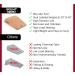 Squat Hero Cork Wedge Block - Non-Slip Sloping Board for ATG Training | Patent Registered Ideal for Knees Over Toes - 2 Pack - Buy Online on GoSupps.com