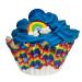 Love & Rainbows Cupcake Soap 6.1 Ounce (Pack of 1) Yello Green