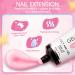 Gelfavor Pearl Rosa Poly Nail Gel Set - Pink Nail Extension Gel for Technicians & DIY Salon | Premium Nail Art Supplies - Buy Online on GoSupps.com
