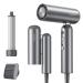 Dream pocket high-speed hair dryer 3 foldable shapes 300g 110 000u/min motor 300 million negative ions per cm 57 C constant temperature 40-second drying gray pocket gray