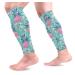 Sports Calf Compression Sleeves Flamingo And Tropical Flowers Leaf Leg Compression Socks for Men and Women