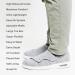 KWUKOTY Diabetic Men's Extra Wide Slip-on Shoes - Adjustable Walking Shoes for Swollen Feet, Arch Support & Neuropathy Relief - 9.5W Grey - Buy Online on GoSupps.com