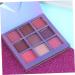 FRCOLOR 2pcs 9 Glitter Eye Shadow Metallic Eye Shadow Palettes Palette Flash 1 count (Pack of 1) Purplex2pcs - Buy Online on GoSupps.com