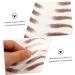 Housoutil 4 Sheets Waterproof Eyebrow Stickers Eyebrow Tools Eyebrow Transfer Stickers Water Proof 3d Cosmetic 21x14.8cm Brown - Buy Online on GoSupps.com