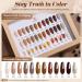 Modelones Gel Nail Polish 12 Pcs Fall Winter Gel Polish Popular Neutral Nude Brown Gel Nail Kit Collection for Nail Art Salon Classic Collection Gift for Women Brown Nude - Buy Online on GoSupps.com