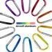 Gimars 3 10 Pcs Strong D-Ring Aluminum Carabiner Clips for Camping, Fishing, Hiking - GM-510 - Buy Online on GoSupps.com