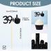 Gersoniel 24 Pieces 39 + 1 Cupcake Toppers Funny 40th Birthday Cupcake Picks Glitter Black Middle Finger Cake Toppers 40th Cupcake Decoration for Happy 40th Birthday Party Anniversary Decorations - Buy Online on GoSupps.com