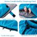 Tuphen Double Sleeping Bag with 2 Pillows - Queen Size XL for 2 People - 3 Season Waterproof Adults Sleeping Bag for Camping, Backpacking, Hiking - Lake Blue Grey - Buy Online on GoSupps.com