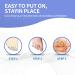 Zinyakon Two Hole Gel Small Toe Separator - 12 Pcs Little Toe Spacer for Overlapping Toe, Calluses, Blister - Relieve Foot Pain - Pinky Toe Corrector for Little Toe Bunion Pain - Buy Online on GoSupps.com
