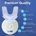 Luelli Teeth Whitening Kit - Fast Whitener with 3 Carbamide Peroxide Gel, Remineralization Gel, Whitening Light, Mouth Tray - Buy Online on GoSupps.com