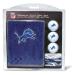 Team Golf NFL gift set embroidered golf towel 3 golf balls and 14 golf tees 6.5 cm regulation triple folded towel 40.6 x 55.9 cm & 100% cotton Detroit Lions
