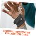 FOMIYES 6-Piece PU Leather Pendants & Keychains - Stylish Hand Soap & Hand Sanitizer Travel Bottles - Key Ring Decor for Easy Access - Buy Online on GoSupps.com