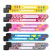 Safety Wristband for Child Safety ID Wristband 10 Pcs Kids ID Bracelet Waterproof and Reusable SOS Bracelets Emergency Bands for Children Boys Girls Toddler Baby