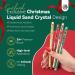 Saviland Christmas Acrylic Nail Brush Set - 4PCS Nail Art Brushes for Acrylic Powder & Liquid Monomer - Glitter Nail Art Tool for Manicure - Women's Gift Set (Size 6/10/12/14) - Buy Online on GoSupps.com