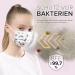 HARD 50 Disposable Face Masks Made in Germany | CE Certified | Small Size Unicorn Design | Triple Layer Filtration | 99.78% Filtration Efficiency - Buy Online on GoSupps.com